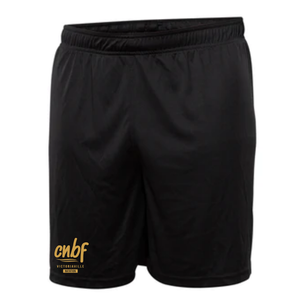 Short Unisexe - Dry Fit - Noir