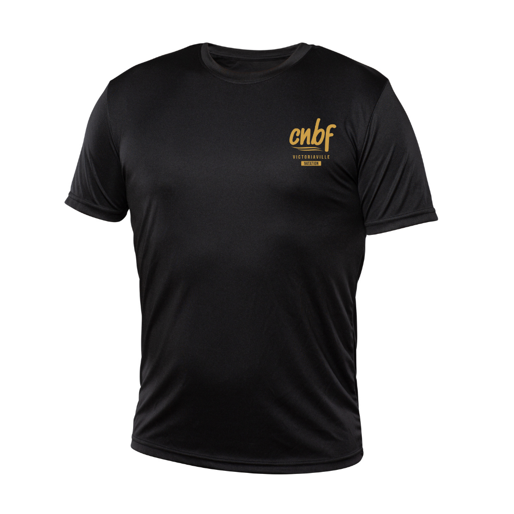 Chandail technique à manches courtes - Supporteurs - Homme - Noir