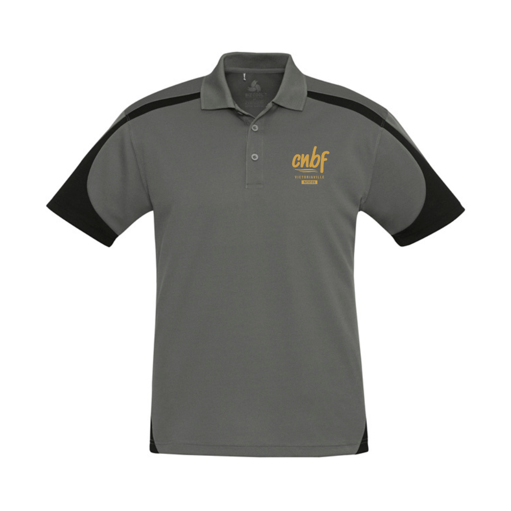 Polo - Entraîneur - Masculin - Gris et noir