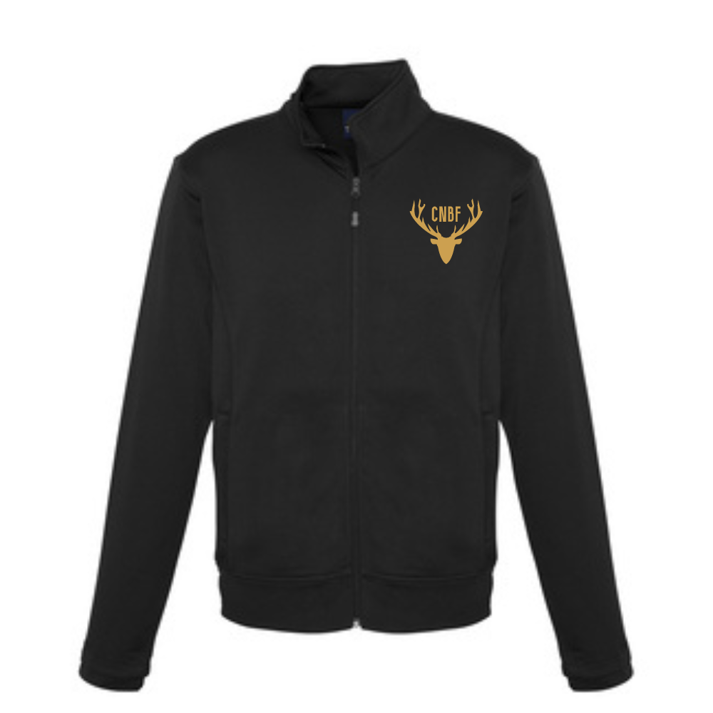 Veste sportive avec fermeture éclair - Chevreuil - Coupe régulière - Noir