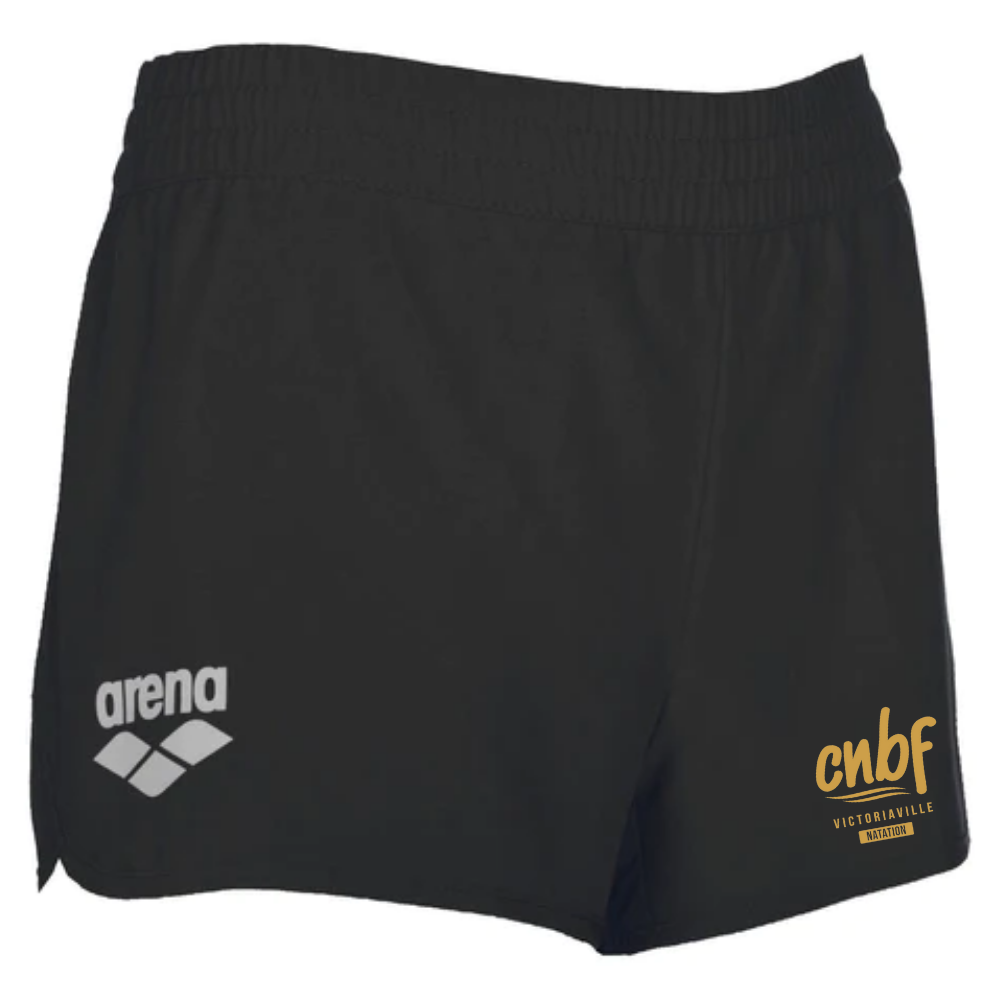 Arena Team Line - Short - Coupe féminine - Noir