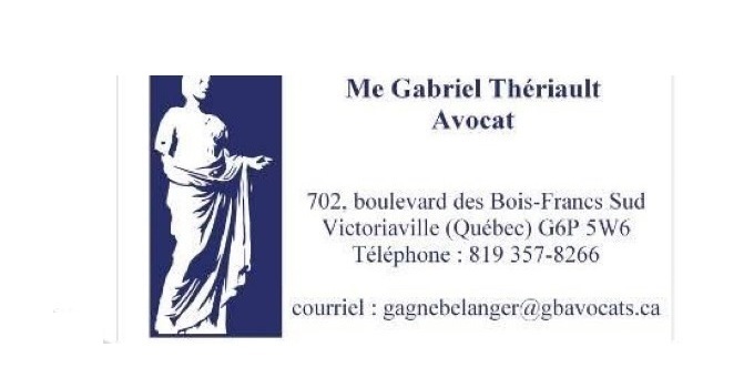 Me Gabriel Thériault, avocat